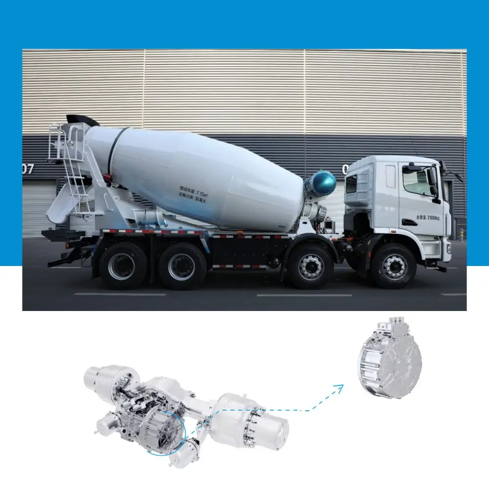 All Electric Concrete Mixer Truck Project