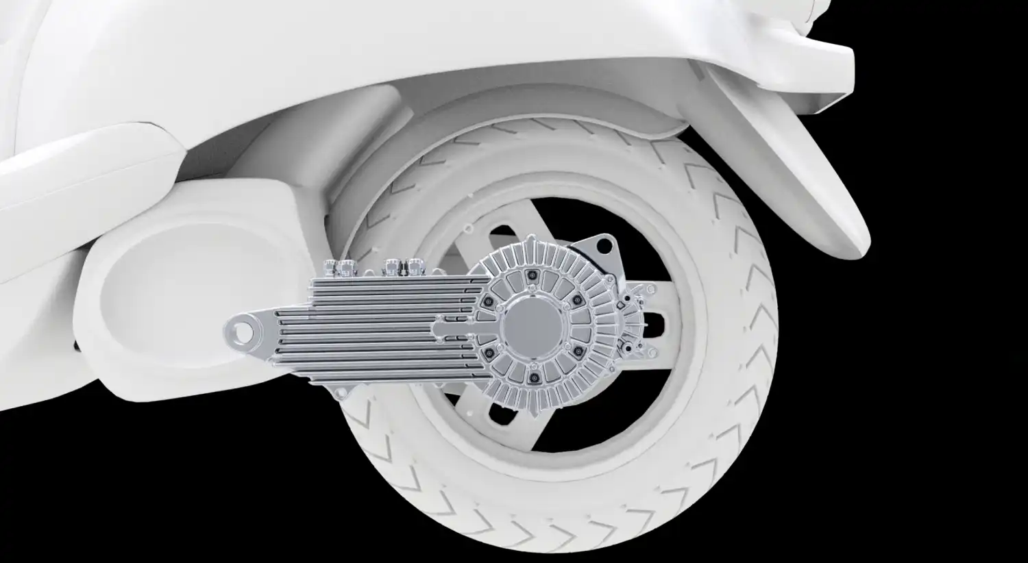 axial flux motor for electric motorcycles