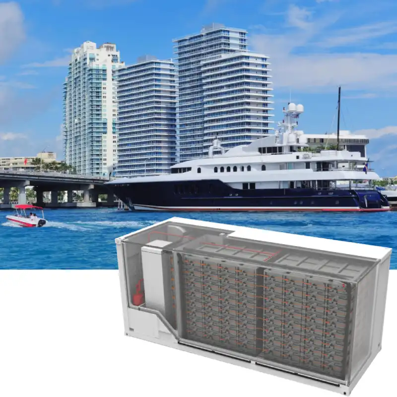 marine traction battery system