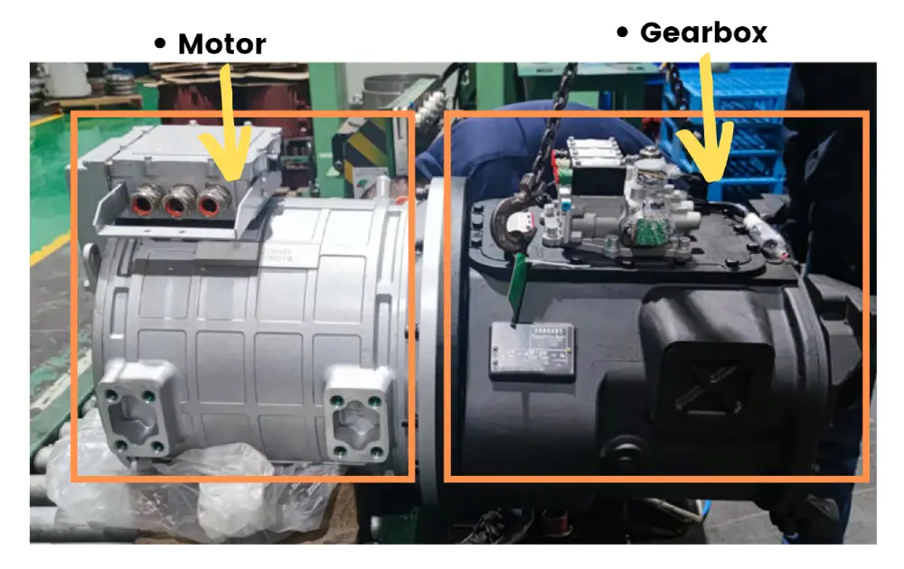 brogen ev solution - 360 kW e-powertrain assembly