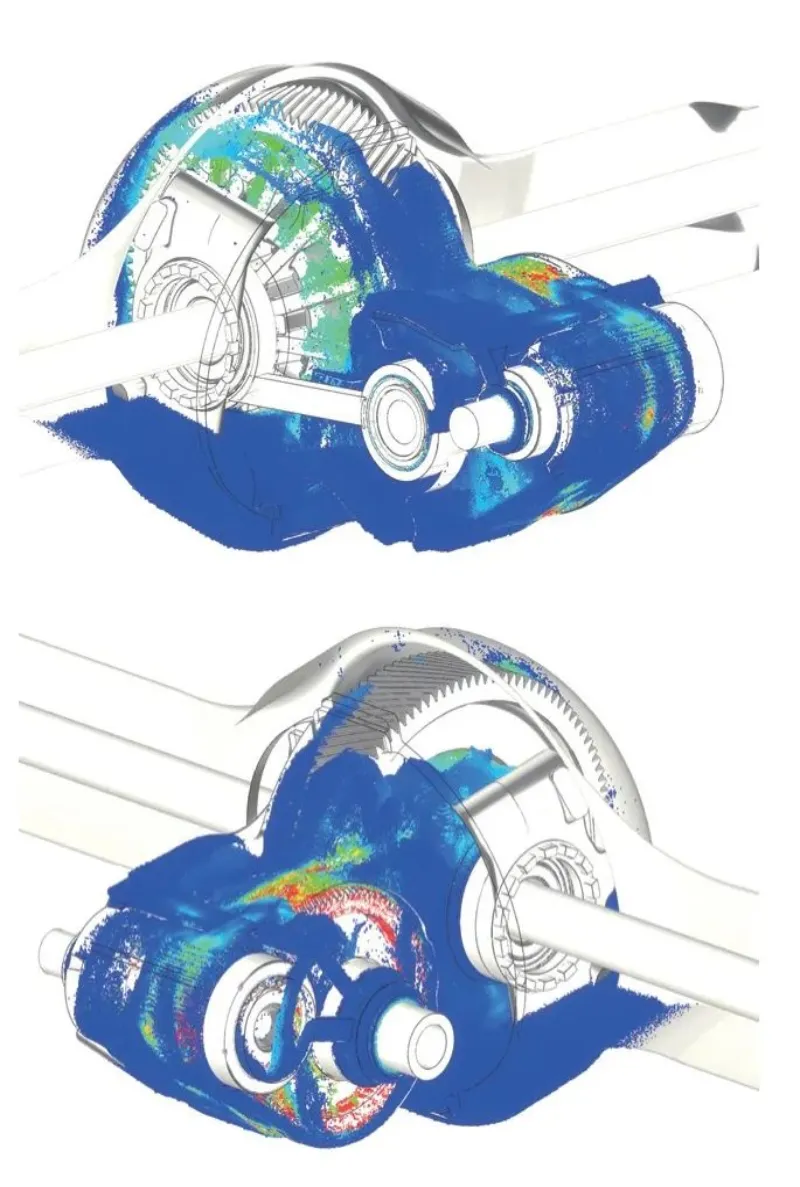 electric axle gear box analysis