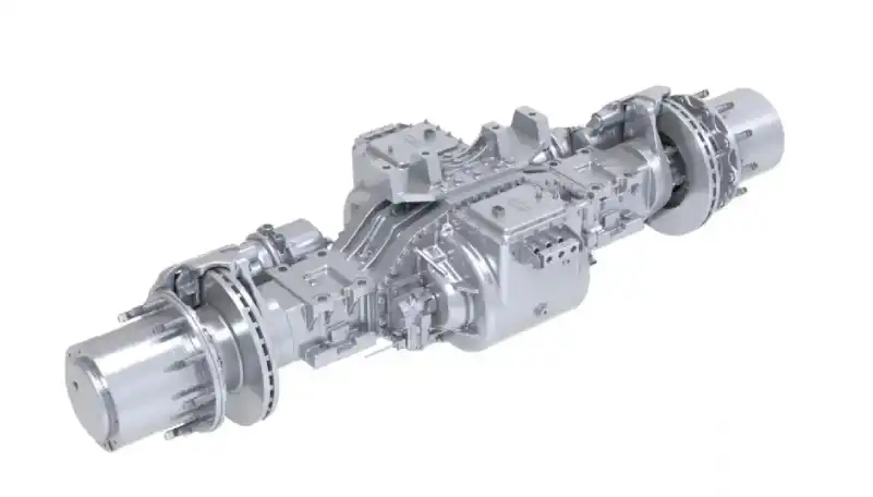 distributed electric drive axle for truck