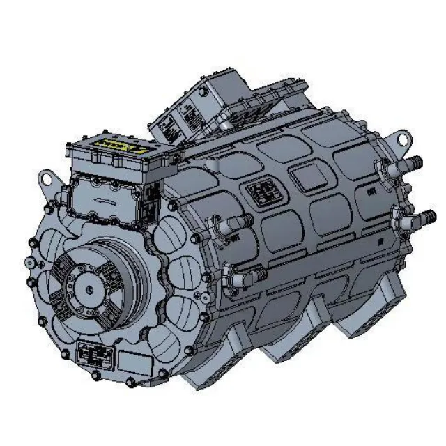 500kW electric truck motor