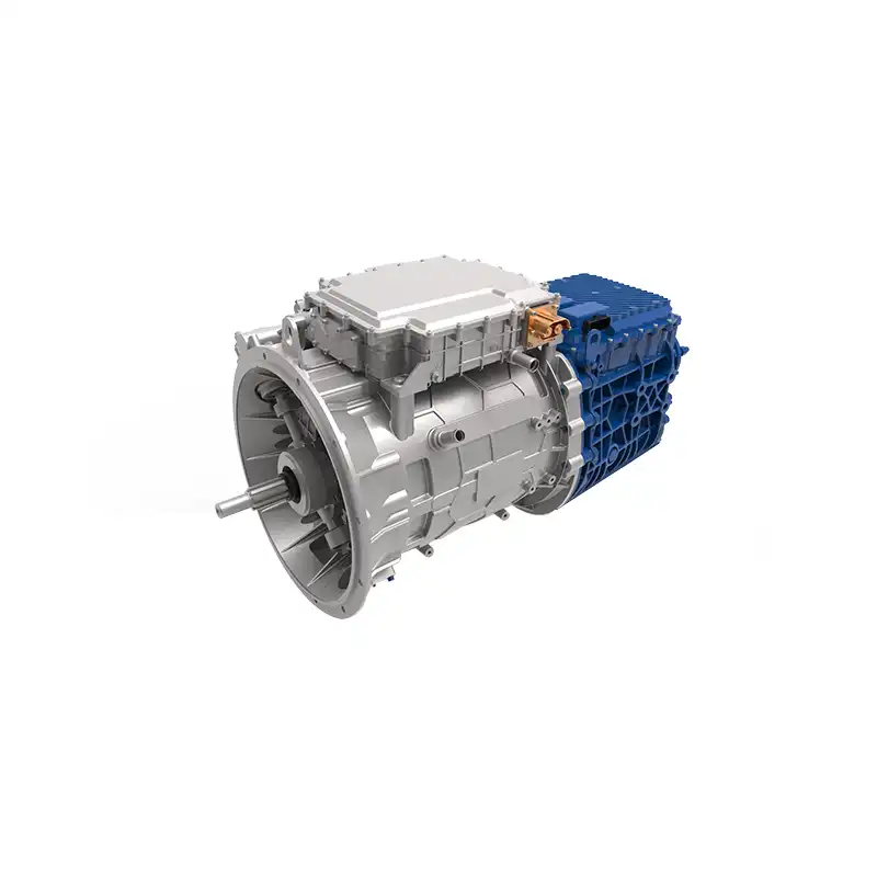 uninterruptible hybrid drive electric motor for trucks