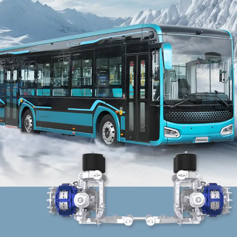 How an e-Axle with Independent Suspension is Transforming  Electric Bus Design