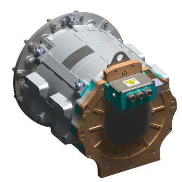 electric motor for hybrid construction equipment