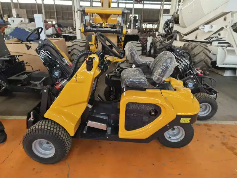Electric snow plow vehicles