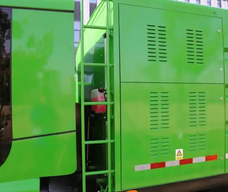 battery system for the electric street sweeper