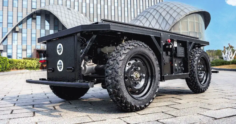 brogen autonomous vehicle chassis platform project for agriculture applications
