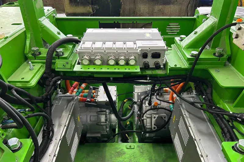 Electric Motor & Controller for Bulldozer
