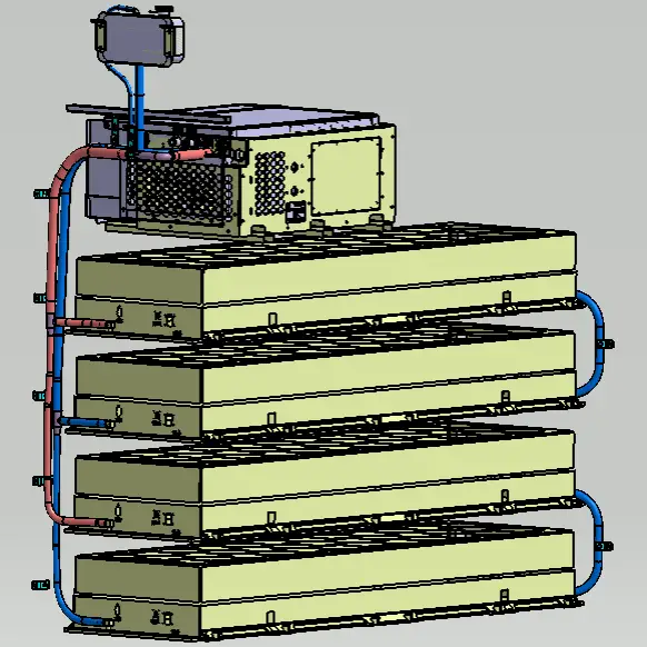 BTMS system for electric semi trucks
