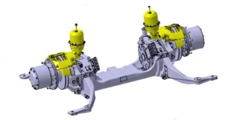 brogen electric portal axle design