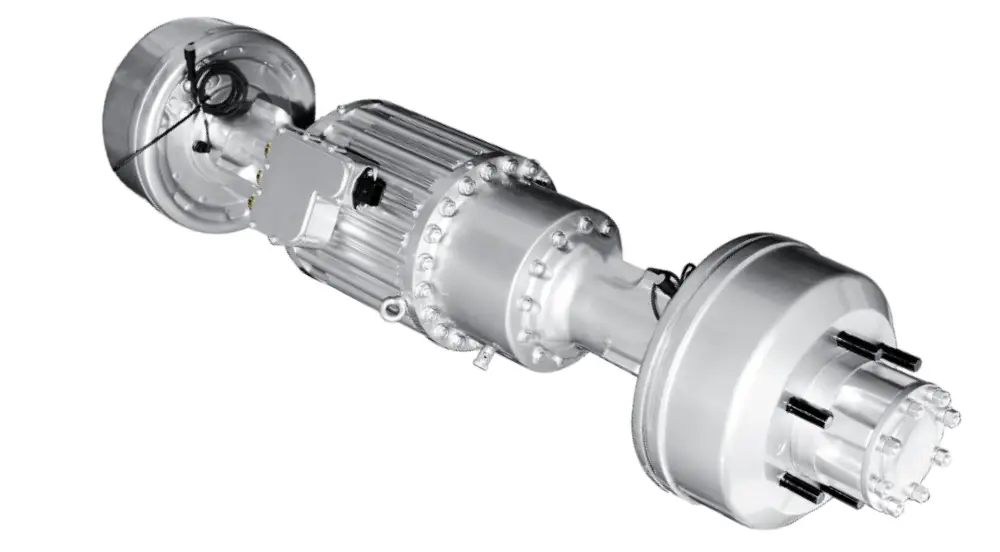 coaxial electric axle drive