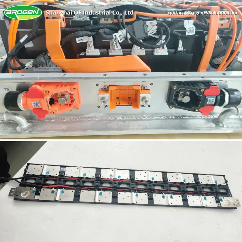 brogen ev traction battery details & CCS