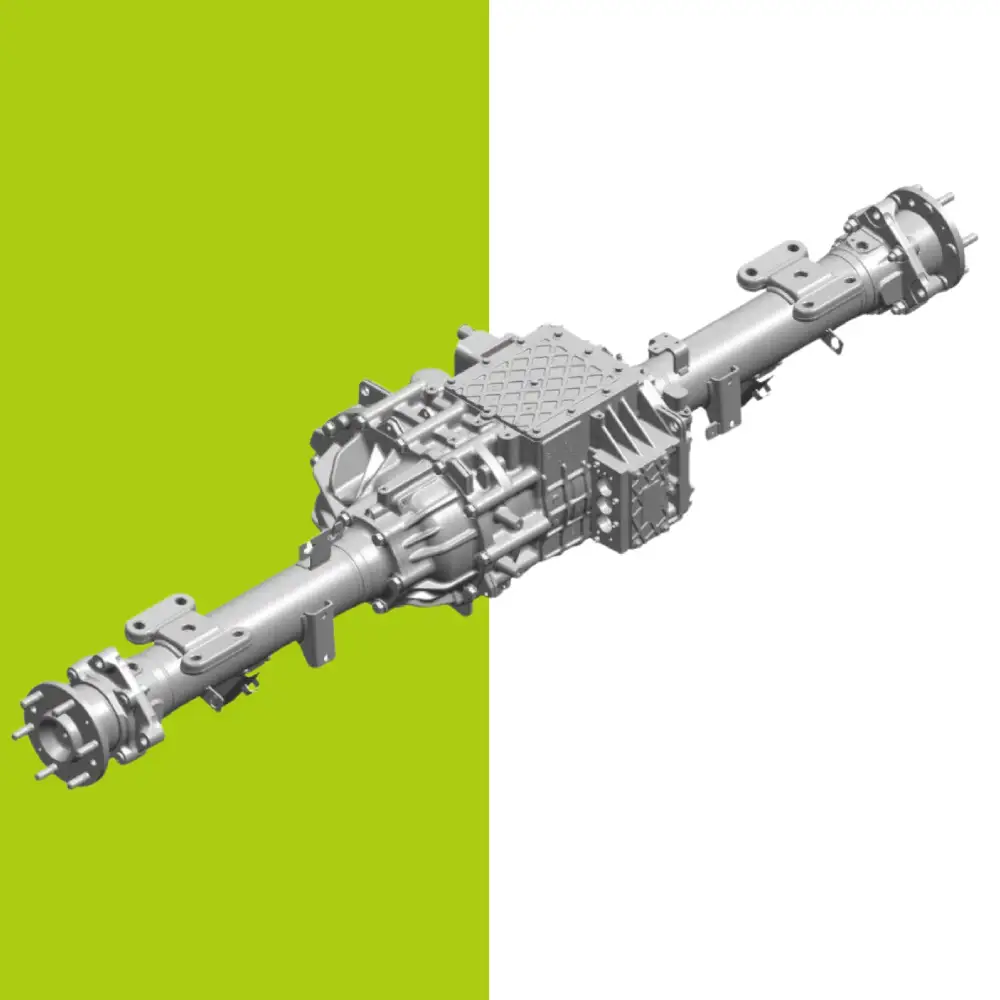 e-beam axle