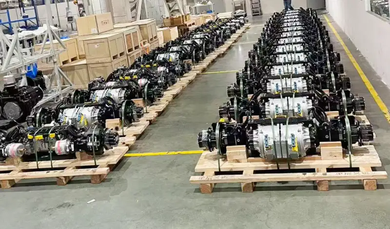 240 kw e-axle for light trucks - 3