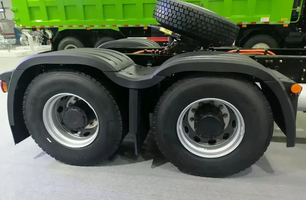 dual motor electric truck axles