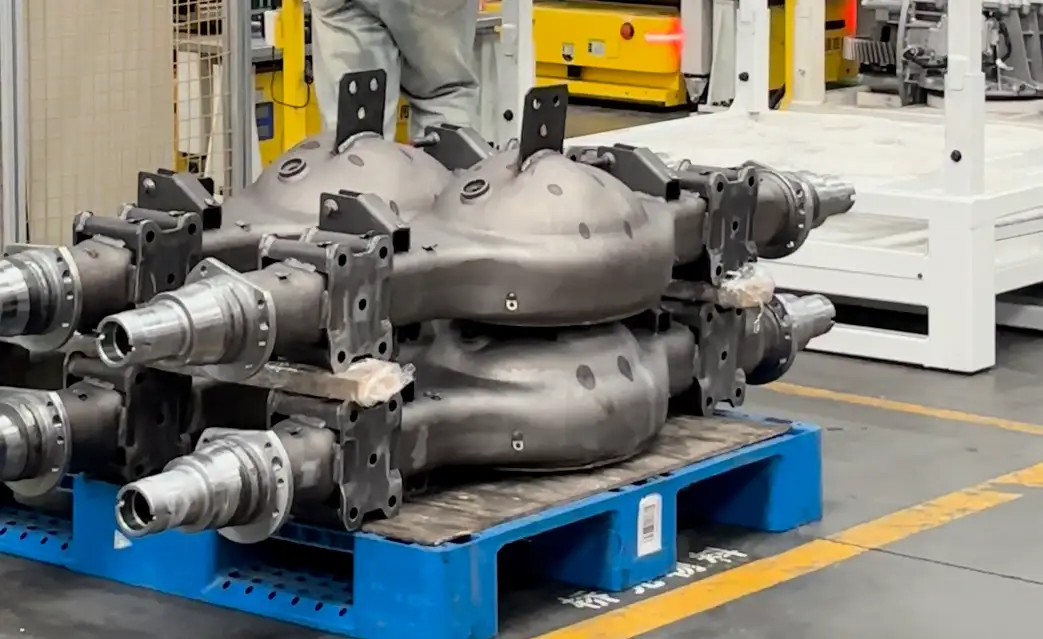 e-axle housing piece