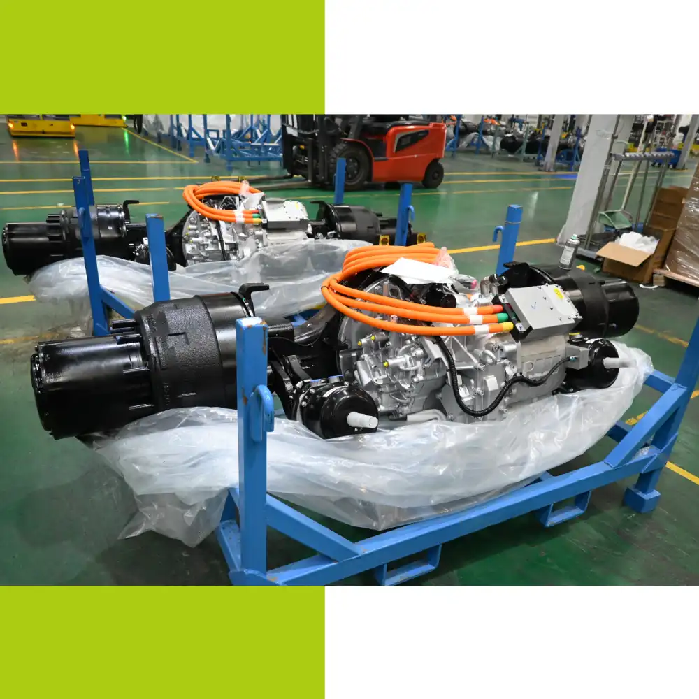 Brogen centralized electric drive axle for trucks