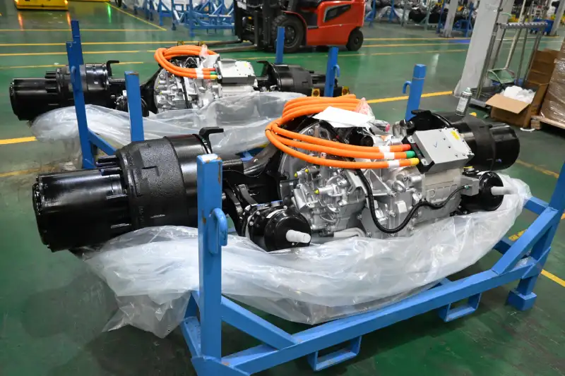 brogen centralized electric drive axle solution for trucks