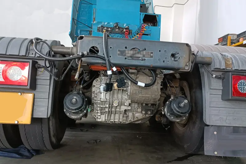electric truck with our electric truck axle