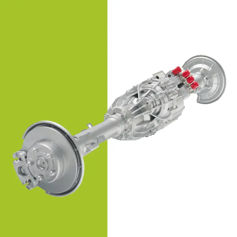 brogen m-series electric axle for pickup trucks