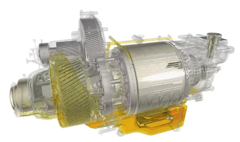 oil-cooled electric motor-1