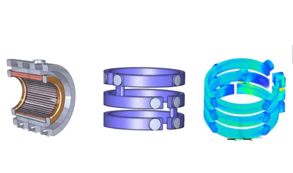 water-cooled electric truck motor structure-2